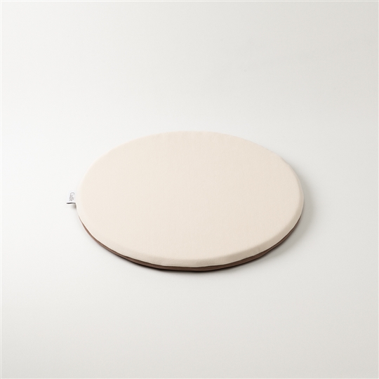 アイボリー/ブラウン