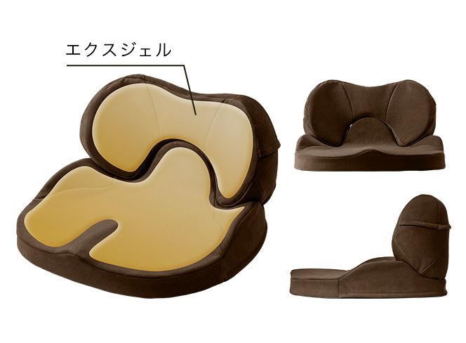 長時間の作業姿勢をサポート
