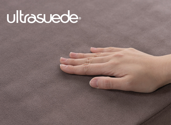 上質な手触りのウルトラスエード&reg; 生地