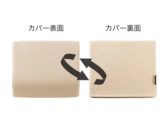 安心のリバーシブル仕様